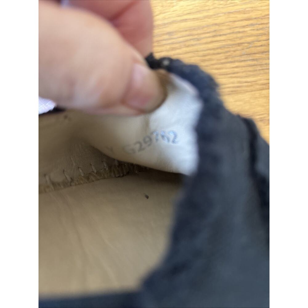 Chanel CC Logo Black Denim leather cap Espadrille Flats EU 38 US 7.5 - Picture 14 of 16